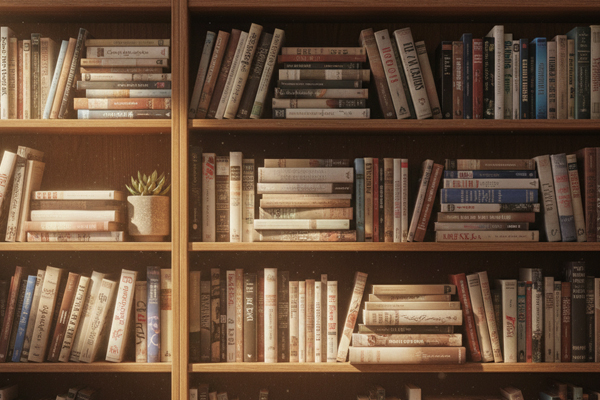 Book Shelf Representational Image